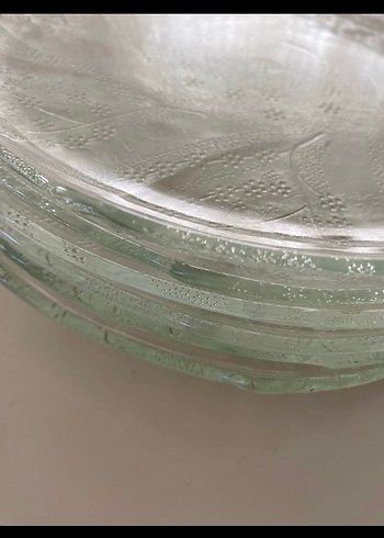 Bahardalı  6'lı  Cam Tabak Seti - Görsel 3