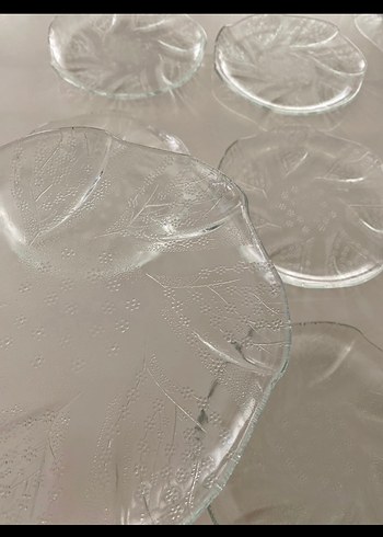 Bahardalı  6'lı  Cam Tabak Seti - Görsel 8