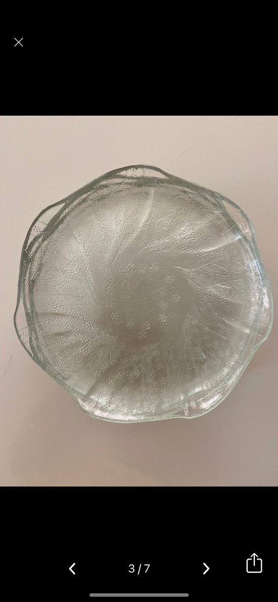 Bahardalı  6'lı  Cam Tabak Seti - Görsel 4