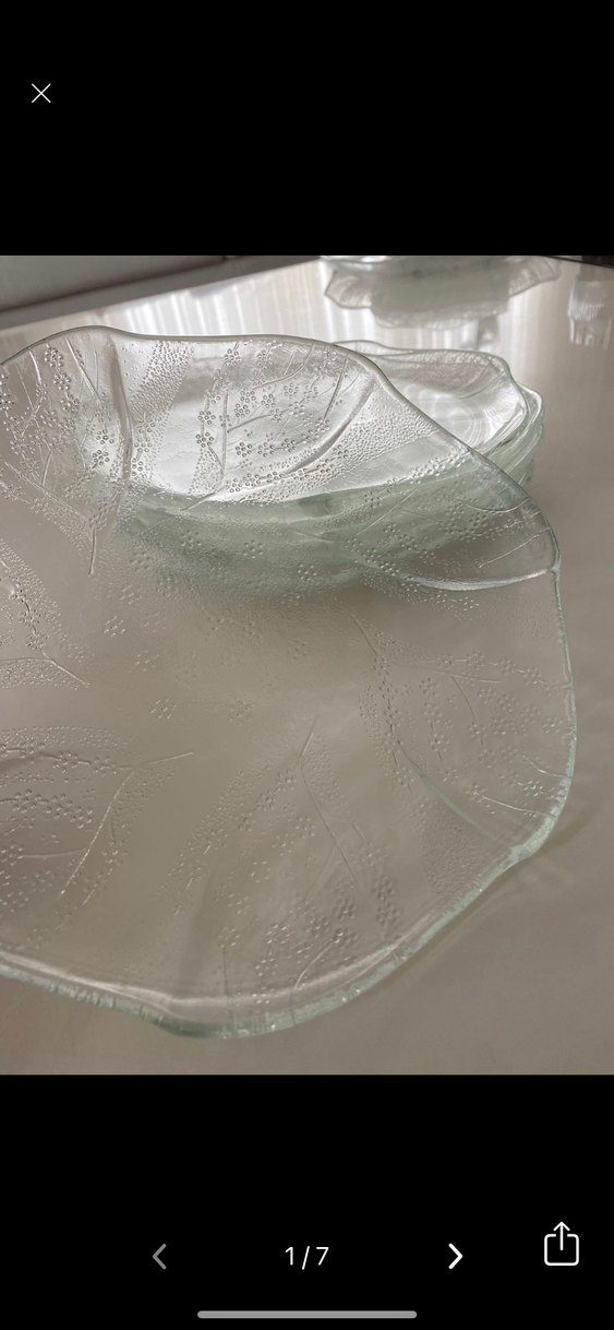 Bahardalı  6'lı  Cam Tabak Seti - Görsel 5