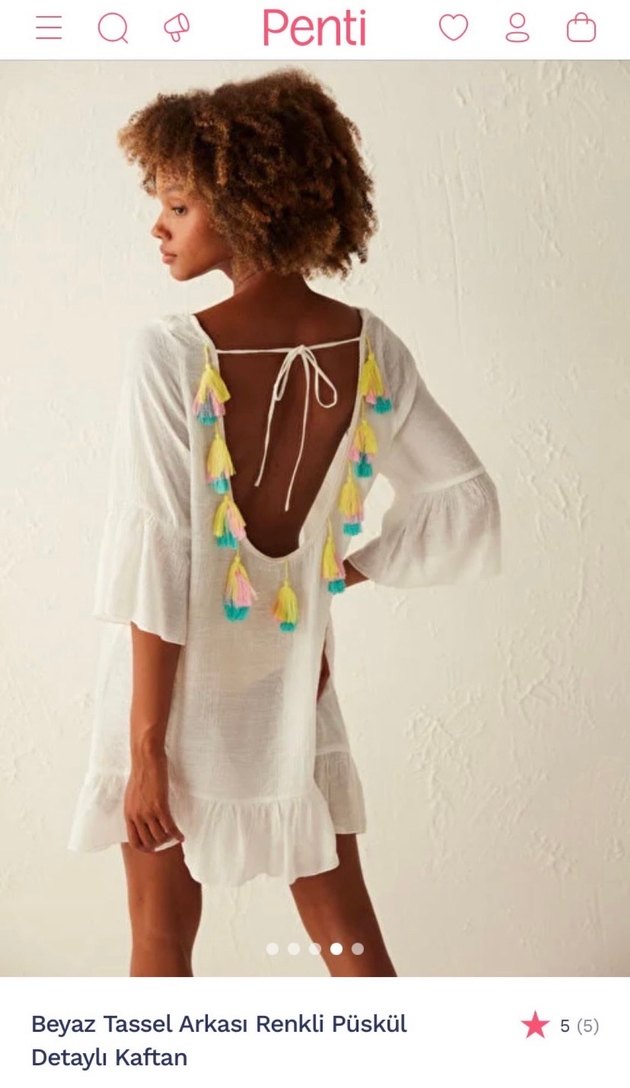 Salaş Plaj Elbisesi - Görsel 3