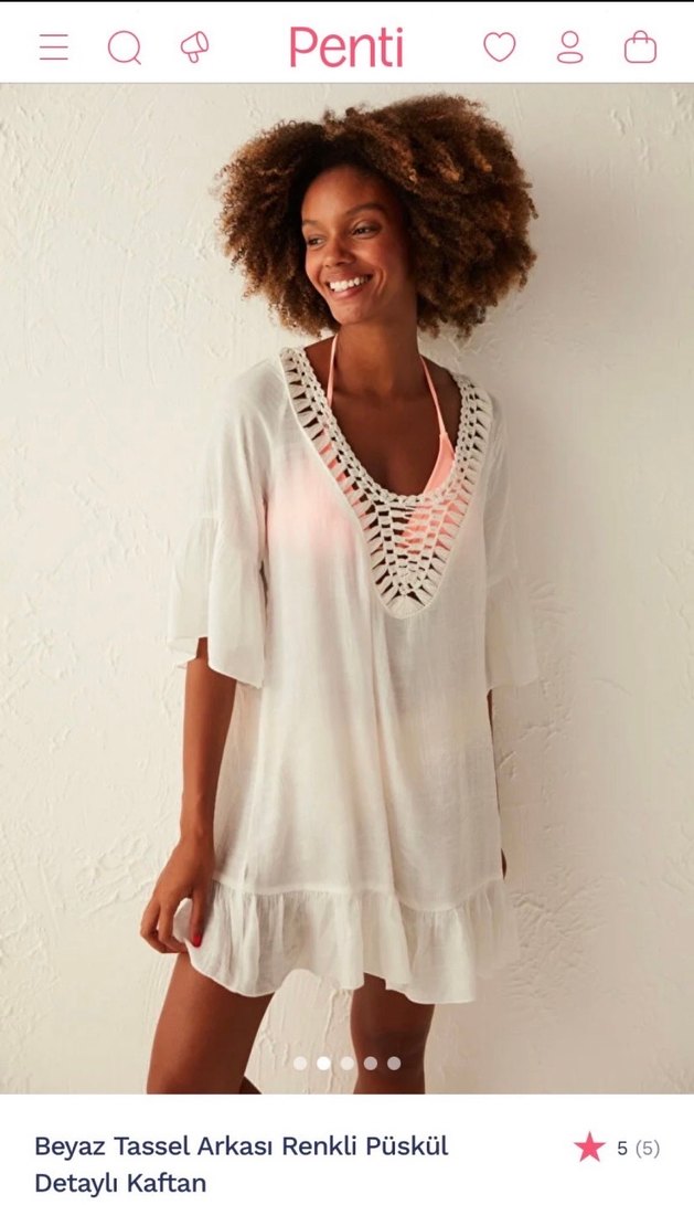 Salaş Plaj Elbisesi - Görsel 5