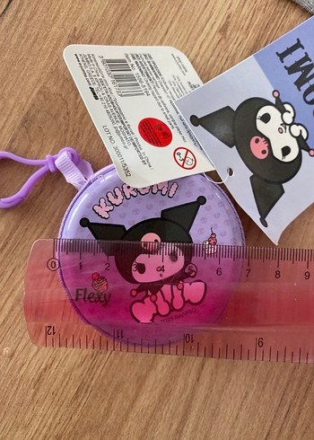 Mor Kuromi Temalı Yuvarlak Bozuk Para Cüzdanı - Görsel 2