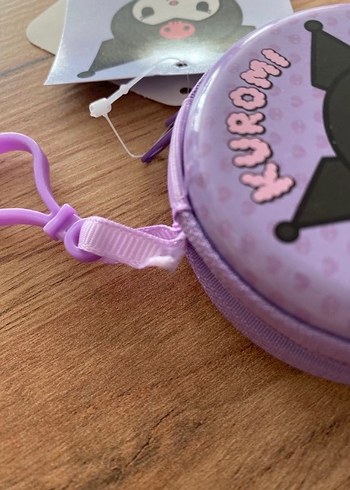 Mor Kuromi Temalı Yuvarlak Bozuk Para Cüzdanı - Görsel 7
