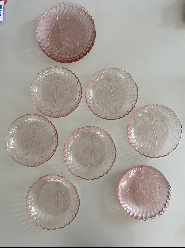 Pembe Vintage Tabak Seti - Görsel 2