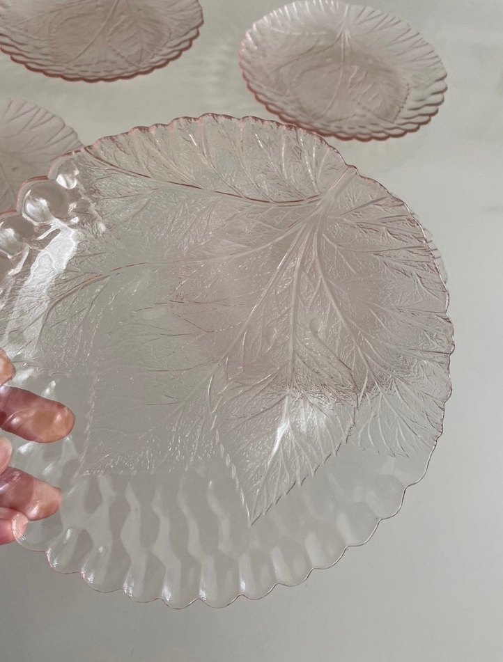 Pembe Vintage Tabak Seti - Görsel 4