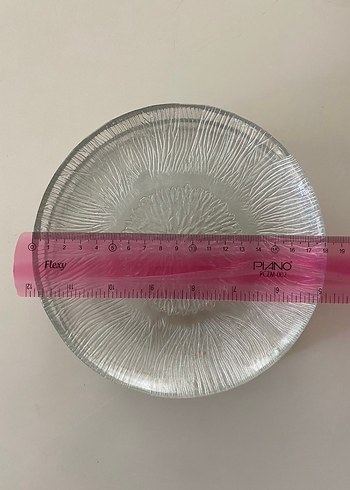 6 Adet Cam Pasta Tabağı - Görsel 4