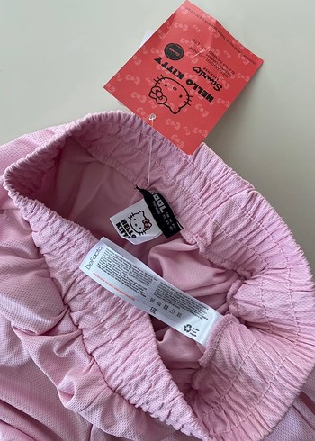xs Beden pembe Renk Hello Kitty Şort