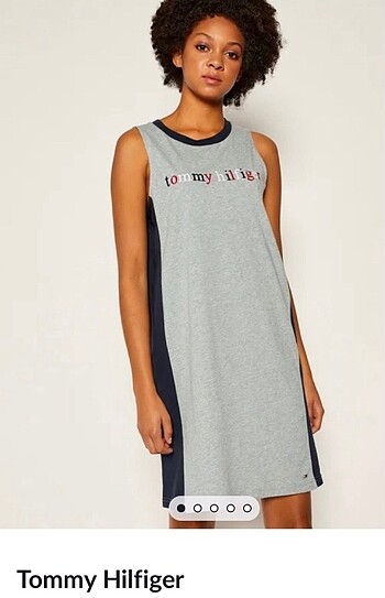 s Beden Tommy Hilfiger Yazlık Elbise