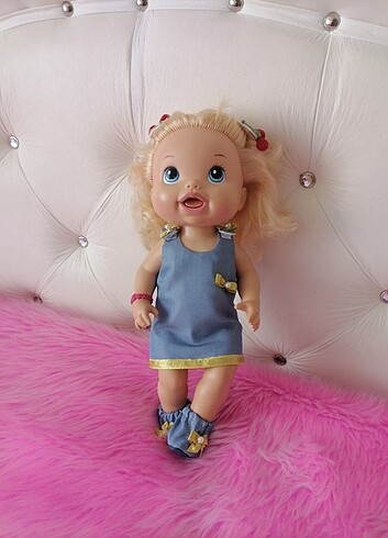 Barbie Baby alive bebek elbisesi kıyafeti