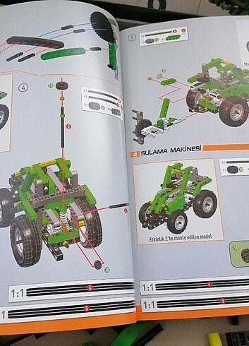 Clementoni Clementoni Mekanik laboratuvarı tarım ekipmanları lego