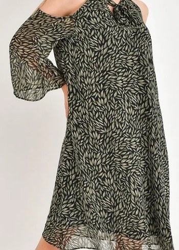 Şifon  Kadın Elbise - Görsel 6