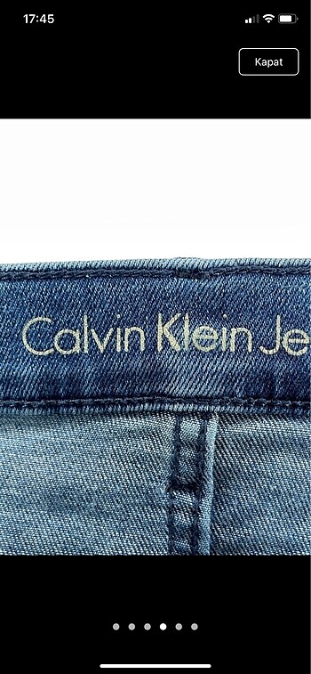 s Beden mavi Renk Calvin klein pantolon