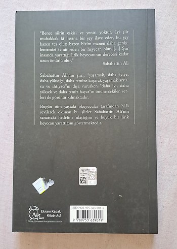 Sabahattin Ali - Bütün Şiirleri Roman