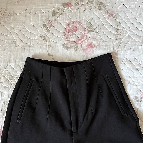 34 Beden Stradivarius Pensli Smart Pantolon Siyah