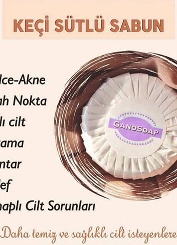 Keçi sütlü sabun