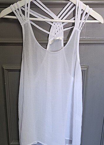 Batık tül pareo üst - Görsel 2