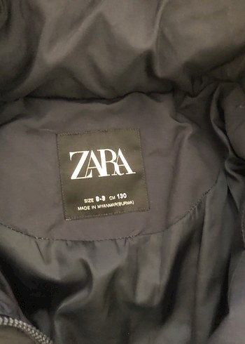 Zara 8-9 Yaş Mont/Kaban - Görsel 3
