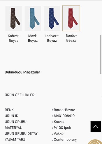 Vakko Vakko Sıfır İpek İpek Kravat
