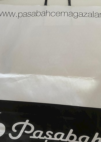 Paşabahçe Büyük İnce Karton Poşet Çanta - Görsel 2