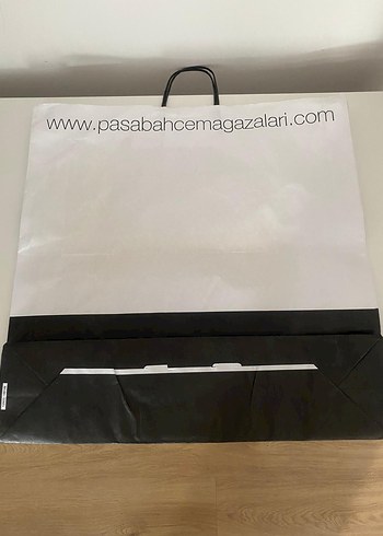 Paşabahçe Büyük İnce Karton Poşet Çanta - Görsel 3