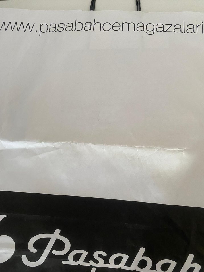 Paşabahçe Büyük İnce Karton Poşet Çanta - Görsel 2