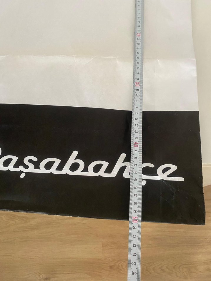 Paşabahçe Büyük İnce Karton Poşet Çanta - Görsel 5