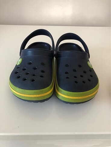 Crocs Lacivert-Yeşil Bantlı Crocs C12(29-30)