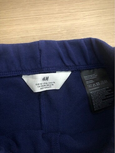 H&M H&M 6-7 Yaş Beli Lastikli Şort