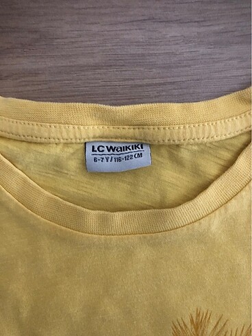LC Waikiki LCW 6-7 Yaş Dinozor Baskılı Tişört