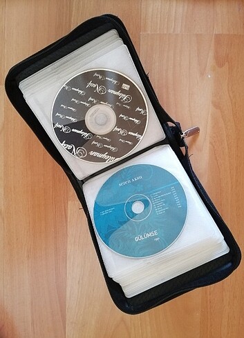 Cd Çantası 50 lik + 10 adet Orjinal CD
