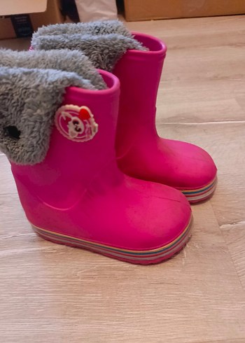 Kız Çocuk Pembe yağmur Botu