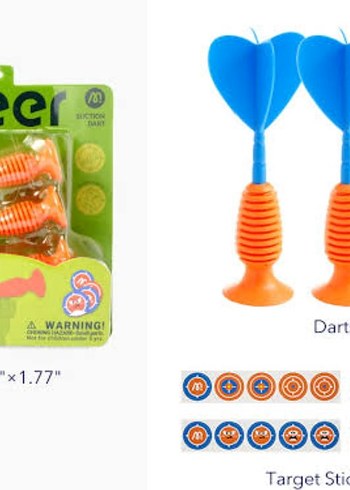 vantüslü dart Mideer - Görsel 2