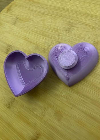 Beyaz Kalp Şeklinde Dekoratif Süs - Görsel 4