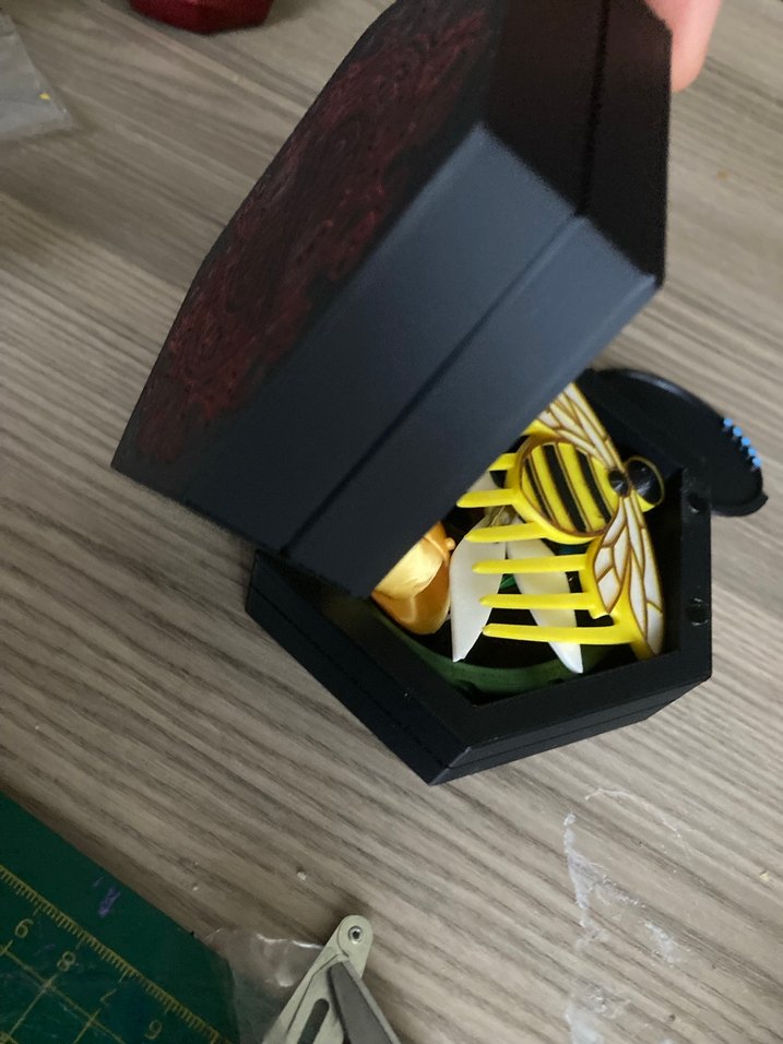 Bordo Renkli kutu - Görsel 2