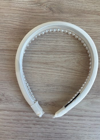 İnci Detaylı Beyaz Taç - Görsel 3