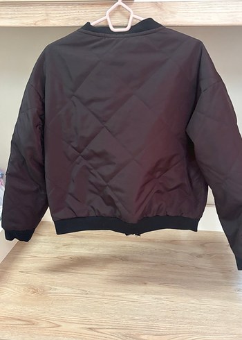 Kadın Kahverengi Midi Fermuarlı Ceket - Görsel 3