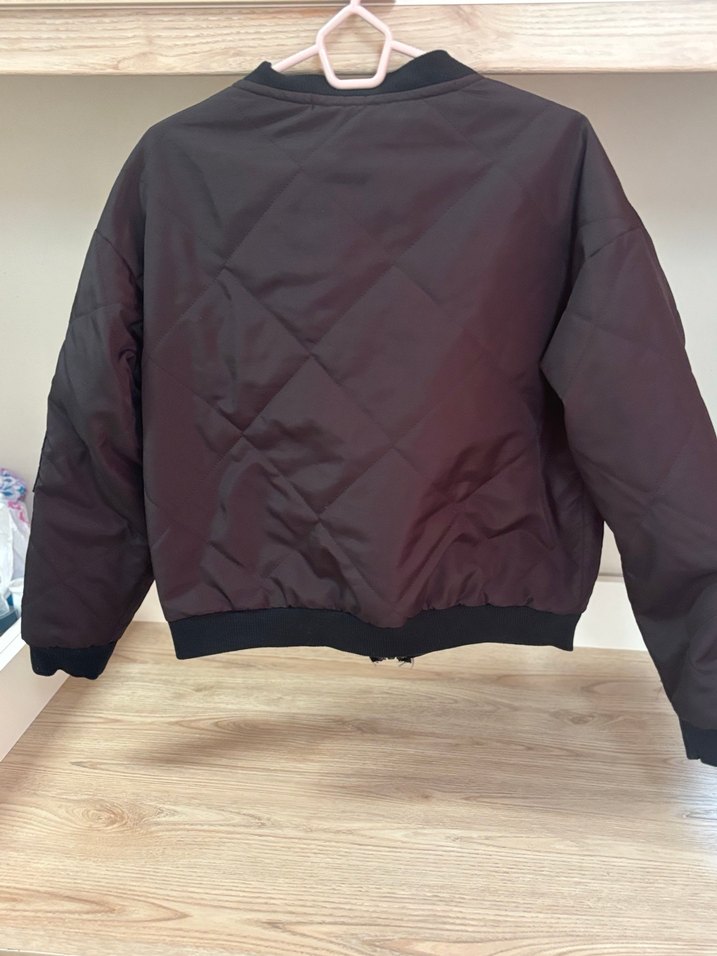 Kadın Kahverengi Midi Fermuarlı Ceket - Görsel 3