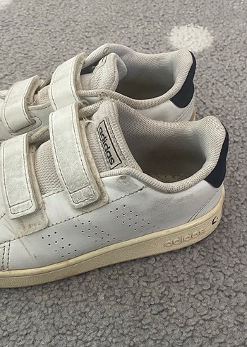 Erkek Çocuk Beyaz Adidas Spor Ayakkabı - Görsel 3
