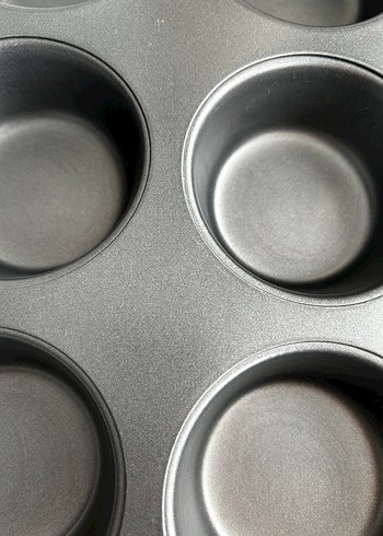 6'lı Siyah Muffin Kalıbı - Görsel 5