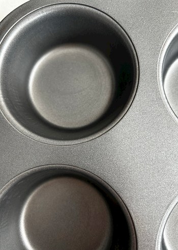 6'lı Siyah Muffin Kalıbı - Görsel 2