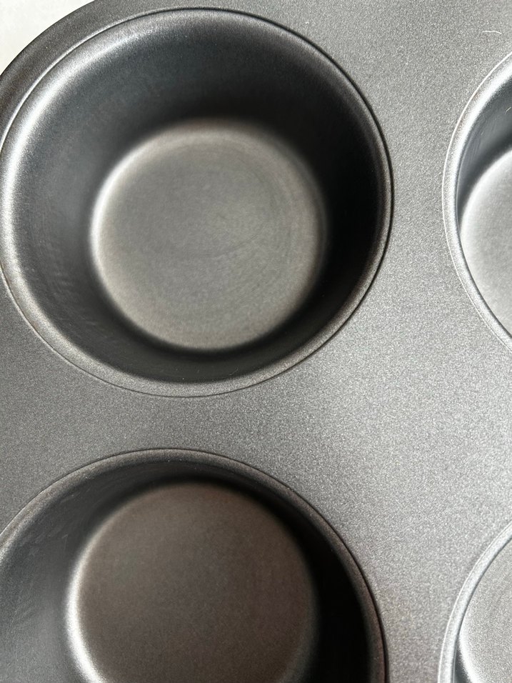6'lı Siyah Muffin Kalıbı - Görsel 2