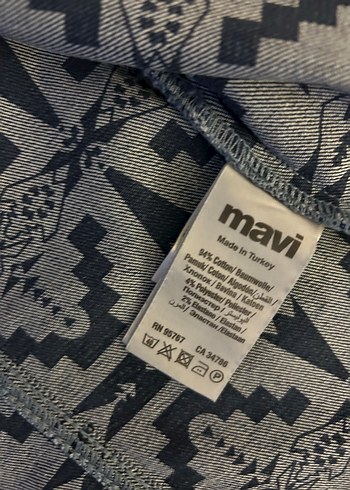 Kadın Koyu Mavi Kolsuz Denim Ceket - Görsel 4