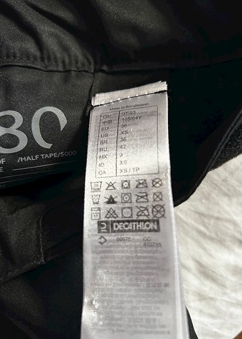 Siyah Bel Bantlı kadın Kayak Pantolonu - Görsel 4