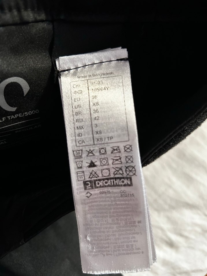 Siyah Bel Bantlı kadın Kayak Pantolonu - Görsel 5