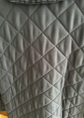 Düğmeli Siyah Mont - Görsel 6