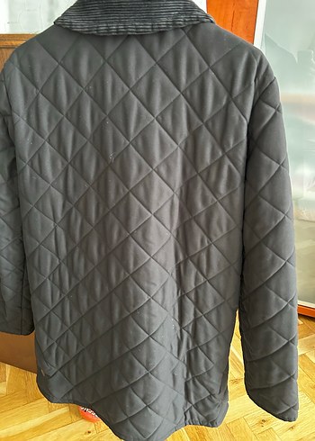 Düğmeli Siyah Mont - Görsel 5