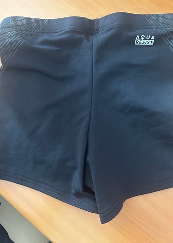 NABAIJI Baskılı Erkek Çocuk Siyah Deniz Şortu - Görsel 2