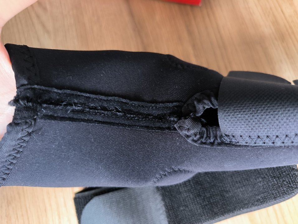 Orthosoft Siyah Ayak Bilekliği Velcro Destek - Görsel 5