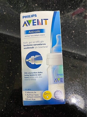 Avent anti kolik biberon
